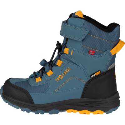Trollkids Детски зимни ботуши Trollkids Kid's Hafjell Winter Boots XT Winter boots - Steel Blue / Mango / Black - размер 32 (EU) (702-2966-0315)