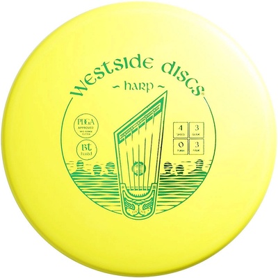 Westside Discs BT Hard Harp Žlutá