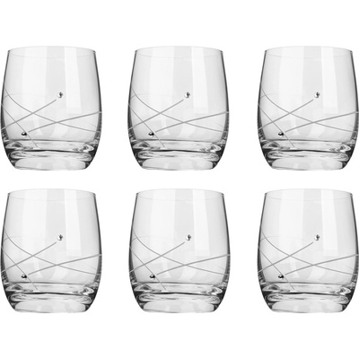 Swarovski sklenice na whisky globo s krystaly celebration 6 x 350 ml
