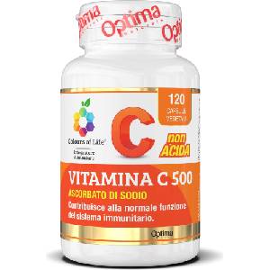 Optima Naturals Витамин С 500 - 120 вег. капсули