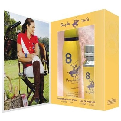 Beverly Hills Polo Club 1982 Sport 8 подаръчен комплект EDP за жени 50 ml + рол-он дезодорант 50 ml
