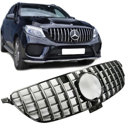 PROTEC Přední maska Mercedes C292 GLE Coupé 2015-2019 PANAMERICANA černá chromová – Hledejceny.cz