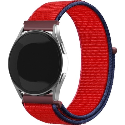 Eternico Airy Universal Quick Release 20 mm Chilli Red and Blue edge AET-UN20AY-ChReB