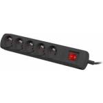 Impakt Power strip natec bercy 400 1.5m 5x 230v pl black