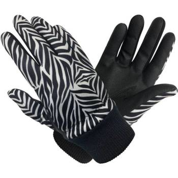 Surprize Polar Stretch Winter Womens Golf Glove pár černá/zebra M