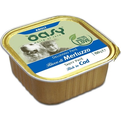 Oasy Tasty Pate Adult rich in Cod 150 g