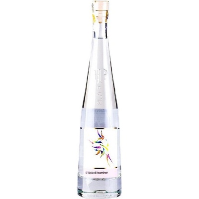 grappa di traminer pizer 43% 0,2 l (holá láhev)