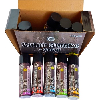 Trhací dýmovnice Color smoke small set 10 ks