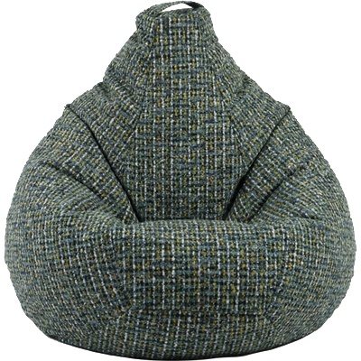 Pufrelax Пуф круша Nirvana Grande, мебелна дамаска, Nordic Field