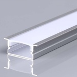 V-TAC Монтажен kит с Дифузер за led Лента Алуминиев 2м. - 23175 (23175)