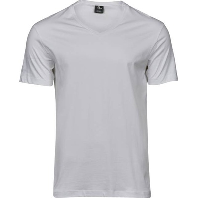 TEE JAYS Мъжка тениска с v-образно деколте tee jays tj8006 fashion sof tee - бяла xl (18800600104)