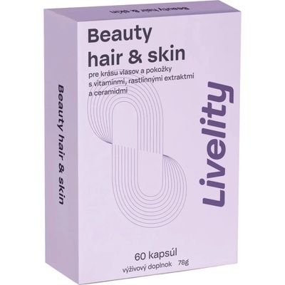 Medveď natural Beauty hair & skin 60 kapslí