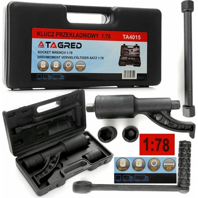 Tagred Uťahovák, násobič momentu 1" 1:78, 6200 Nm TA4015