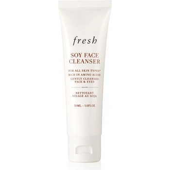 fresh Soy Face Cleanser Нежен гел за премахване на грим и почистване 50ml