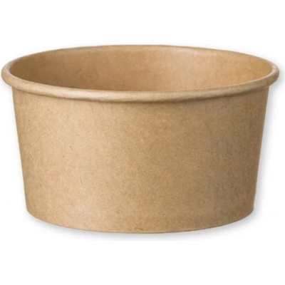 Intertan SA Kraft papierová miska na zmrzlinu, o 90mm, 150ml