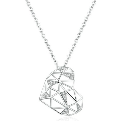 P&J Jewellery Stříbrný Srdce naruby SN12