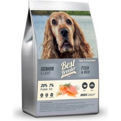 Best Breeder Senior Light Fish & Rice 24 kg