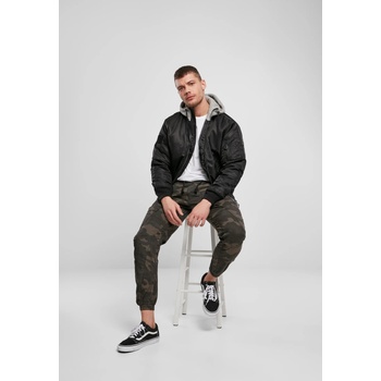 Urban Classics Мъжко яке тип бомбър в черно BranditUB-BD3150-00029 - Черен, размер 5XL