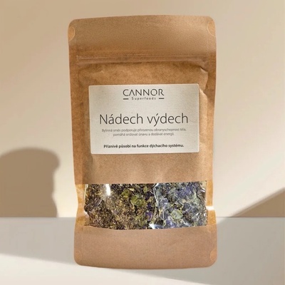 Cannor Přírodní bylinný čaj Nádech Výdech 50 g