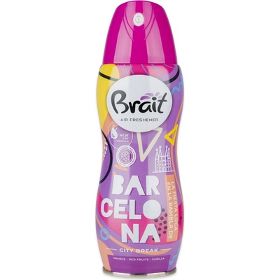 Brait Dry Mist Osviežovač vzduchu Barcelona 300 ml