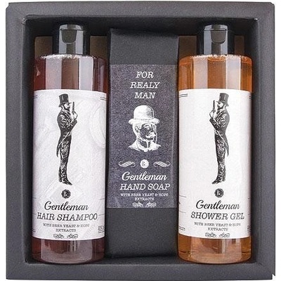 Bohemia Gift Gentleman gél 250 ml + mydlo 145 g + šampón 250 ml darčeková sada