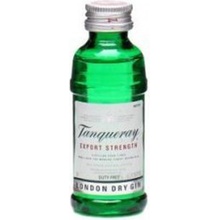 Tanqueray London Dry Gin 47,3% 0,05 l (holá láhev)
