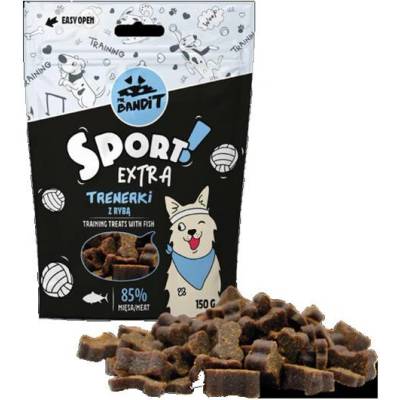 Maškrta Mr. Bandit sport extra with fish training treats 150 g