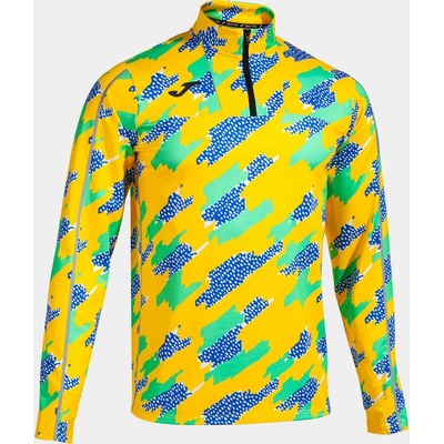 Joma Supernova III Zip-Up Black-Fluor Green