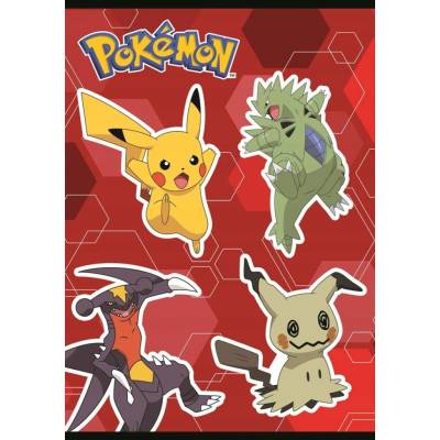 St. Majewski Zošit A5 mriežkovaný Pokémon Pikachu
