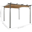 Image 1 of vidaXL 312220/27 3x3 m