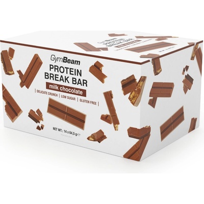 GymBeam Protein Break Bar 3pack 14 x 64,5 g