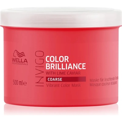 Wella Invigo Color Brilliance маска за гъста боядисана коса 500ml