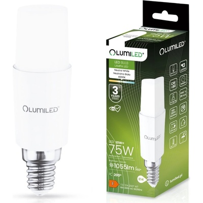 Lumiled LED žiarovka E14 10W = 75W 1055lm 4000K Neutral Stick