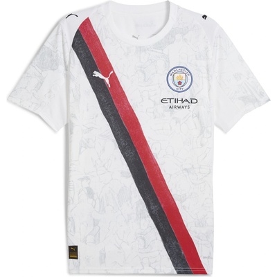PUMA x KidsSuper Manchester City Shirt 2025 2026 Mens - White/Black