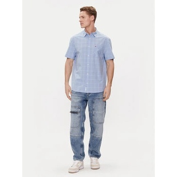 Tommy Jeans košile regular fit DM0DM18967 modrá