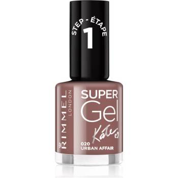 Rimmel Super Gel By Kate гел лак за нокти без използване на UV/LED лампа цвят 020 Urban Affair 12ml