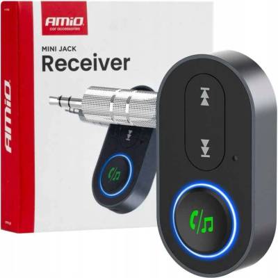 Bluetooth přijímač na mini jack AMIO-04658