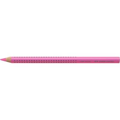 Faber Castell Grip Jumbo trojhranná farebná ceruzka v neónovo ružovej farbe FC114828