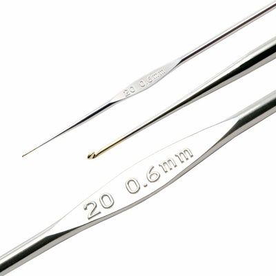 Háček na háčkování TULIP 0,6 mm - 1 ks
