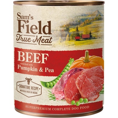 Sam's Field Adult True Beef with Pumpkin & Pea 800 g