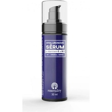 Renovality Hyalurónové sérum s vitamínom C a B3 30 ml