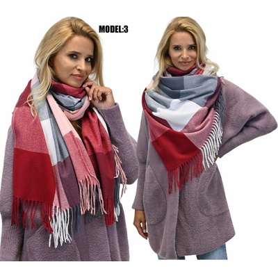 Fashionweek šál so strapcami ZIZI-WZ8