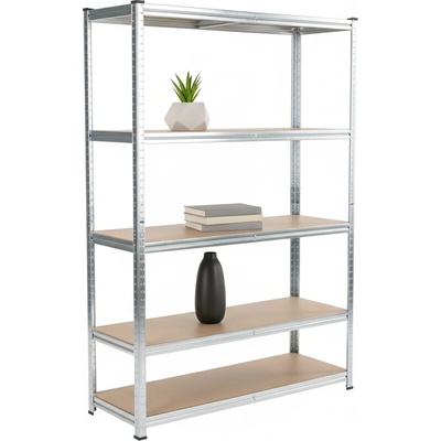 Mamutex Zinkovaný kovový regál Standard 1800x1200x500 mm – 5 políc