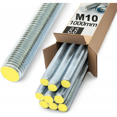 Oramat M10x1000mm (20ks) - 8.8 DIN 975 ZN - Závitová tyč