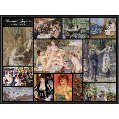 Grafika Auguste Renoir Collage 2000 dielov