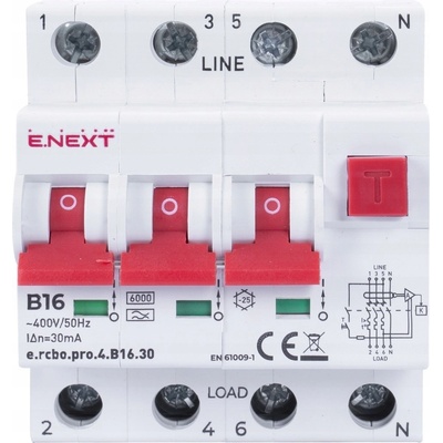 Proudový chránič Enext 400 V IP20 16 A – Zbozi.Blesk.cz