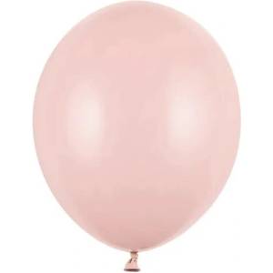 Party Deco Латексови Балони Пастел, Пепел от Рози - 30 см (sb14p-081br)