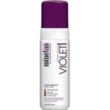 Minetan samoopalovací pěna pro tmavé opálení Violet (Super Dark 1 Hour Express Tan) 200 ml