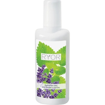 Ryor Hydrofilný olej pre kúpeľ a sprchu z levanduľou a medovkou 200 ml