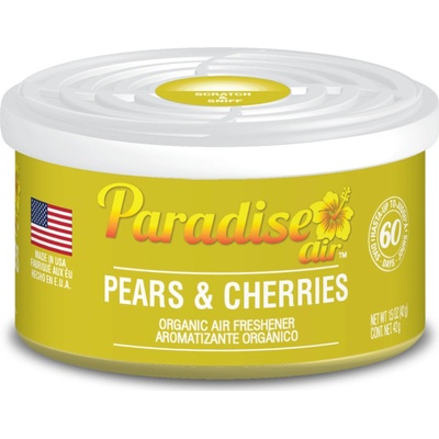 Paradise Air Organic Air Freshener 42 g Hrušky&Višně